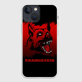 Чехол для iPhone 13 mini с принтом Rammstein dog в Тюмени,  |  | 2019 | dog | du hast | german | lindemann | rammstein | rammsteinfan | ramstein | till | группы | линдеманн | метал | музыка | овчарка | рамштаин | рамштайн | рамштейн | рок | собака | тилль | тиль