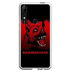 Чехол для Honor P Smart Z с принтом Rammstein dog в Тюмени, Силикон | Область печати: задняя сторона чехла, без боковых панелей | 2019 | dog | du hast | german | lindemann | rammstein | rammsteinfan | ramstein | till | группы | линдеманн | метал | музыка | овчарка | рамштаин | рамштайн | рамштейн | рок | собака | тилль | тиль