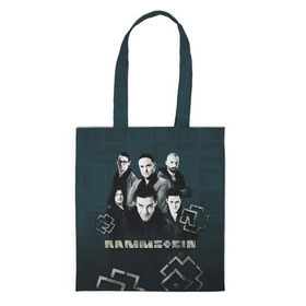 Сумка 3D повседневная с принтом Rammstein в Тюмени, 100% полиэстер | Плотность: 200 г/м2; Размер: 34×35 см; Высота лямок: 30 см | du hast | lindemann | rammstein | rammsteinfan | ramstein | till | группы | линдеманн | метал | музыка | рамштаин | рамштайн | рамштейн | рок | тилль | тиль