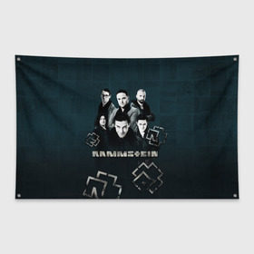 Флаг-баннер с принтом Rammstein в Тюмени, 100% полиэстер | размер 67 х 109 см, плотность ткани — 95 г/м2; по краям флага есть четыре люверса для крепления | du hast | lindemann | rammstein | rammsteinfan | ramstein | till | группы | линдеманн | метал | музыка | рамштаин | рамштайн | рамштейн | рок | тилль | тиль