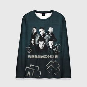 Мужской лонгслив 3D с принтом Rammstein в Тюмени, 100% полиэстер | длинные рукава, круглый вырез горловины, полуприлегающий силуэт | du hast | lindemann | rammstein | rammsteinfan | ramstein | till | группы | линдеманн | метал | музыка | рамштаин | рамштайн | рамштейн | рок | тилль | тиль