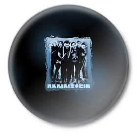 Значок с принтом Rammstein в Тюмени,  металл | круглая форма, металлическая застежка в виде булавки | du hast | lindemann | rammstein | rammsteinfan | ramstein | till | группы | линдеманн | метал | музыка | рамштаин | рамштайн | рамштейн | рок | тилль | тиль