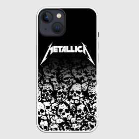 Чехол для iPhone 13 с принтом METALLICA (НА СПИНЕ) в Тюмени,  |  | matters metallica | music | nothing else | rock | trash metal | группа | музыка | музыканты | рок | трэш металл