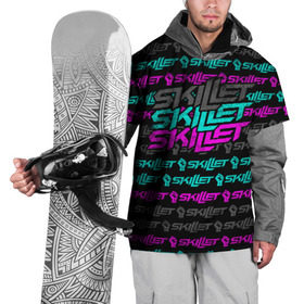 Накидка на куртку 3D с принтом SKILLET (1) в Тюмени, 100% полиэстер |  | 