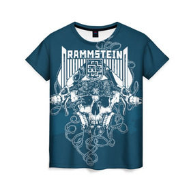 Женская футболка 3D с принтом Rammstein в Тюмени, 100% полиэфир ( синтетическое хлопкоподобное полотно) | прямой крой, круглый вырез горловины, длина до линии бедер | du hast | heavy | herzeleid | metal | mutter | rammstein | reise | rosenrot | sehnsucht | till lindemann | группа | метал | рамштайн | рок | тилль линдеманн | хард