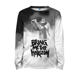 Детский лонгслив 3D с принтом Bring Me the Horizon в Тюмени, 100% полиэстер | длинные рукава, круглый вырез горловины, полуприлегающий силуэт
 | bmth | bring me the horizon | альтернативный | бмт | бмтх | бмтш | брин | бринг | горизонт | достань для меня | дэткор | зе | метал | ми | рок | хоризон | электроник