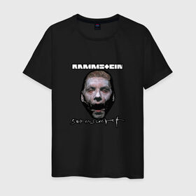 Мужская футболка хлопок с принтом Rammstein в Тюмени, 100% хлопок | прямой крой, круглый вырез горловины, длина до линии бедер, слегка спущенное плечо. | deutschland | duhastviel.mutter | hevy metal | meinteil | music | rammstein | rammsteinfan | ramshtain | rock | германия | метал | музыка | немцы | рамштаин | рамштайн | рамштейн | рок