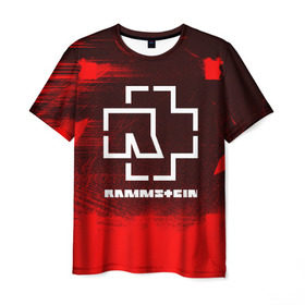 Мужская футболка 3D с принтом RAMMSTEIN в Тюмени, 100% полиэфир | прямой крой, круглый вырез горловины, длина до линии бедер | music | rammstein | rock | группа | музыка | музыканты | рамштайн | рок