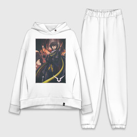 Женский костюм хлопок Oversize с принтом CODE GEASS Lelouch в Тюмени,  |  | anime | lelouch | аниме | код гиас | кодгиас | лелуш