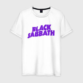 Мужская футболка хлопок с принтом black sabbath в Тюмени, 100% хлопок | прямой крой, круглый вырез горловины, длина до линии бедер, слегка спущенное плечо. | black sabbath | black sabbath альбомы | black sabbath песня | black sabbaths | black sabbaths paranoid | rock | блэк саббат | блэк саббат слушать | рок