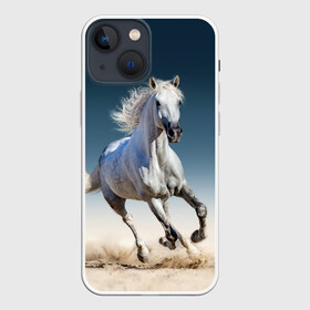 Чехол для iPhone 13 mini с принтом Серый в яблоках конь в Тюмени,  |  | animal | beautiful | black | eyes | gloss | gray | harness | horse | in apples | look | muzzle | spotted | white | белый | в яблоках | взгляд | глаза | животное | конь | красивый | лоск | лошадь | пятнистый | сбруя | серый | скакун