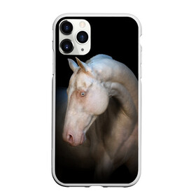 Чехол для iPhone 11 Pro матовый с принтом Белая лошадь в Тюмени, Силикон |  | animal | black | breed | horse | muscle | muzzle | strength | unusual | white | белый | животное | конь | лошадь | мышцы | необычный | порода | сила | скакун