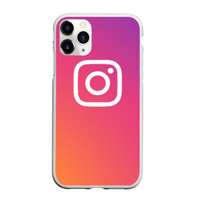 Чехол для iPhone 11 Pro матовый с принтом Instagram в Тюмени, Силикон |  | instagram | photo | инстаблогер | инстаграм | интернет | сеть | социальная | фото