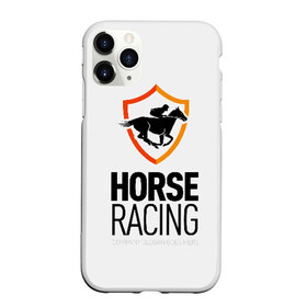 Чехол для iPhone 11 Pro Max матовый с принтом Horse racing в Тюмени, Силикон |  | animal | black | emblem | horse | rider | riding | slogan | sport | text | white | белый | езда | животное | конь | лошадь | наездник | слоган | спорт | текст | черный | эмблема