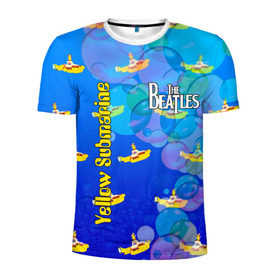 Мужская футболка 3D спортивная с принтом The Beatles (2) в Тюмени, 100% полиэстер с улучшенными характеристиками | приталенный силуэт, круглая горловина, широкие плечи, сужается к линии бедра | Тематика изображения на принте: beatles | music | rock | the beatles | yellow submarine | битлз | джон леннон | легенда | музыка | пит бест | рок