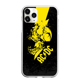 Чехол для iPhone 11 Pro матовый с принтом AC DC HIGH VOLTAGE в Тюмени, Силикон |  | ac dc | acdc | high voltage | music | rock | skull | группа | молния | музыка | музыканты | рок | череп