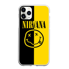 Чехол для iPhone 11 Pro Max матовый с принтом NIRVANA в Тюмени, Силикон |  | music | nirvana | rip smile | rock | smile | группа | курт кобейн | музыка | нирвана | рок | смайл