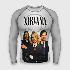 Мужской рашгард 3D с принтом Nirvana в Тюмени,  |  | 90 | alternative | crimson | david grohl | foo fighters | grunge | kurt cobain | music | nirvana | rip | rock | smile | гранж | группа | девяностые | курт кобейн | музыка | нирвана | рок