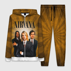 Женский костюм 3D с принтом Nirvana в Тюмени,  |  | 90 | alternative | crimson | david grohl | foo fighters | grunge | kurt cobain | music | nirvana | rip | rock | smile | гранж | группа | девяностые | курт кобейн | музыка | нирвана | рок