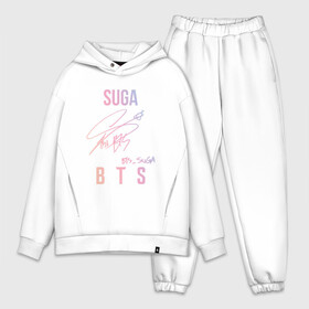 Мужской костюм хлопок OVERSIZE с принтом SUGA BTS АВТОГРАФ в Тюмени,  |  | bts | bts boy | bts love | k pop | love yourself | suga. | айдол | битиэс | бтс | ким тэ хен | фанфик бтс | чон чонгук