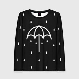 Женский лонгслив 3D с принтом BRING ME THE HORIZON в Тюмени, 100% полиэстер | длинные рукава, круглый вырез горловины, полуприлегающий силуэт | bmth | bring me the horizon | music | rock | бмтш | группа | дэткор | музыка | музыканты | рок | электроник