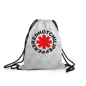 Рюкзак-мешок 3D с принтом RED HOT CHILI PEPPERS в Тюмени, 100% полиэстер | плотность ткани — 200 г/м2, размер — 35 х 45 см; лямки — толстые шнурки, застежка на шнуровке, без карманов и подкладки | red hot chili peppers | rhcp | рхчп