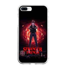 Чехол для iPhone 7Plus/8 Plus матовый с принтом STRANGER THINGS в Тюмени, Силикон | Область печати: задняя сторона чехла, без боковых панелей | 011 | eggo | eleven | friends don t lie | netflix | season 3 | stranger things | демогоргон | нетфликс | одиннадцатая | очень странные дела | сезон 3