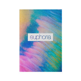 Обложка для паспорта матовая кожа с принтом сериал Euphoria в Тюмени, натуральная матовая кожа | размер 19,3 х 13,7 см; прозрачные пластиковые крепления | zendaya | зендея | ру беннетт | сериал euphoria | эйфория