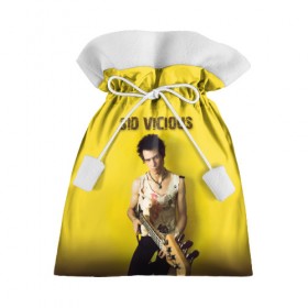 Подарочный 3D мешок с принтом Sid Vicious в Тюмени, 100% полиэстер | Размер: 29*39 см | england | music | my way | no future | sid and nancy | sid vicious | trash | музыка | панк | рок | сид вишес | сид и ненси