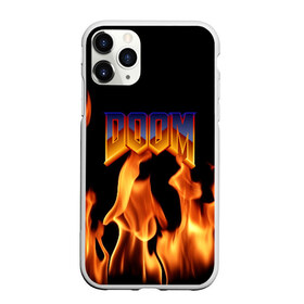 Чехол для iPhone 11 Pro матовый с принтом DOOM в Тюмени, Силикон |  | doom | doom eternal | game | дум | игры