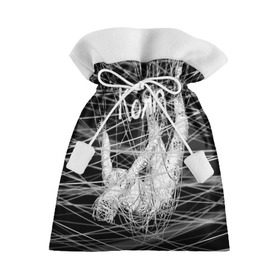 Подарочный 3D мешок с принтом Korn: The Nothing в Тюмени, 100% полиэстер | Размер: 29*39 см | Тематика изображения на принте: alternative | heavy | korn | koяn | metal | rapcore | rock | the nothing | youll never find me | джонатан дэвис | корн | корни | коян | ню метал | нюметал | рок