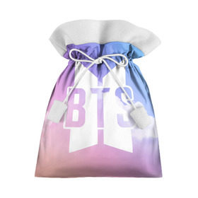 Подарочный 3D мешок с принтом BTS в Тюмени, 100% полиэстер | Размер: 29*39 см | Тематика изображения на принте: bangtan boys | bts | love yourself | бтс