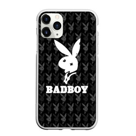 Чехол для iPhone 11 Pro Max матовый с принтом Bad boy в Тюмени, Силикон |  | Тематика изображения на принте: bad boy | bite | bow tie | broken | cool | ear | fighter | logo | man | playboy | rabbit | sign | symbol | white | белый | битый | боец | галстук бабочка | знак | кролик | логотип | любовь | мальчик | мужчина | откушенное | прикольный | сим