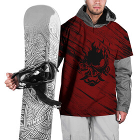 Накидка на куртку 3D с принтом SAMURAI в Тюмени, 100% полиэстер |  | Тематика изображения на принте: cyberpunk | cyberpunk 2077 | samurai | киберпанк 2077