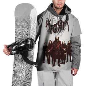 Накидка на куртку 3D с принтом Korn: The Nothing в Тюмени, 100% полиэстер |  | alternative | heavy | korn | koяn | metal | rapcore | rock | the nothing | youll never find me | джонатан дэвис | корн | корни | коян | ню метал | нюметал | рок