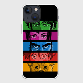 Чехол для iPhone 13 mini с принтом Too Good, Too Bad в Тюмени,  |  | Тематика изображения на принте: anime | cowboy bebop ein | edward wong hau pepelu | faye valentine | jet black | spike | spike spiegel | слишком хорошо