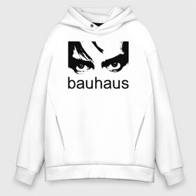 Мужское худи Oversize хлопок с принтом Bauhaus в Тюмени, френч-терри — 70% хлопок, 30% полиэстер. Мягкий теплый начес внутри —100% хлопок | боковые карманы, эластичные манжеты и нижняя кромка, капюшон на магнитной кнопке | bauhaus | goth | gothic | peter murphy | punk | rock | альтернатива | баухаус | баухус | бахус | бухус | готика | готичная | готичный | готы | панк | питер мерфи | пост панк | рок | хардрок