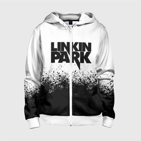 Детская толстовка 3D на молнии с принтом LINKIN PARK в Тюмени, 100% полиэстер |  манжеты и пояс оформлены широкой мягкой резинкой, двухслойный капюшон со шнурком для регулировки, спереди карманы и застежка-молния
 | chester bennington | linkin park | mike shinoda | линкин парк