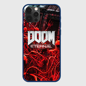 Чехол для iPhone 12 Pro с принтом DOOM ETERNAL в Тюмени, силикон | область печати: задняя сторона чехла, без боковых панелей | doom | doom eternal | game | дум