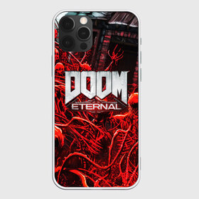 Чехол для iPhone 12 Pro Max с принтом DOOM ETERNAL в Тюмени, Силикон |  | Тематика изображения на принте: doom | doom eternal | game | дум