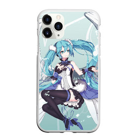 Чехол для iPhone 11 Pro матовый с принтом Хацунэ Мику в Тюмени, Силикон |  | anime | character | geisha | hatsune miku | japan | kimono | manga | style | аниме | вокалоид | девушки | манга | мульт | оружие | певица | сёдзё | сериал | хатсуне мику