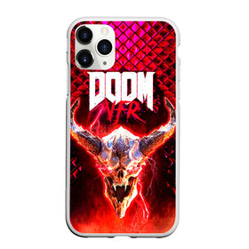 Чехол для iPhone 11 Pro Max матовый с принтом Doom Enternal в Тюмени, Силикон |  | Тематика изображения на принте: 3d | doom enternal | игра | компьютерная | логотип | планета | темный | шутер