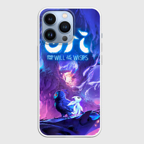 Чехол для iPhone 13 Pro с принтом Ori   And The Will Of The Wisp в Тюмени,  |  | microsoft studios | moon studios | ori | ori and the blind forest | unity | лес | луна | нибела | ночной лес | ночь | ори | платформер | сова