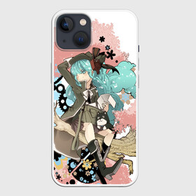 Чехол для iPhone 13 с принтом Мику Хацунэ в Тюмени,  |  | anime | character | geisha | hatsune miku | japan | kimono | manga | style | аниме | вокалоид | девушки | манга | мульт | оружие | сёдзё | сериал | хатсуне мику