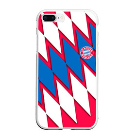 Чехол для iPhone 7Plus/8 Plus матовый с принтом FC Bayern Munchen 2019 в Тюмени, Силикон | Область печати: задняя сторона чехла, без боковых панелей | bayern | football | munchen | бавария | бундеслига | мюнхен | спорт | футбол | футбольный клуб