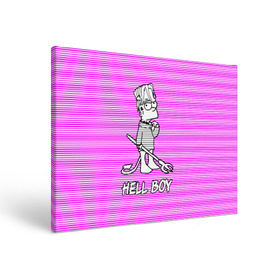 Холст прямоугольный с принтом Lil Peep (Hell Boy) в Тюмени, 100% ПВХ |  | Тематика изображения на принте: alone | boy | hell | hell boy | lil | lil peep | peep | rap | sad | лил пип | маленький пип | пип | реп | рэп