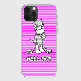 Чехол для iPhone 12 Pro Max с принтом Lil Peep (Hell Boy) в Тюмени, Силикон |  | Тематика изображения на принте: alone | boy | hell | hell boy | lil | lil peep | peep | rap | sad | лил пип | маленький пип | пип | реп | рэп