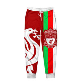 Мужские брюки 3D с принтом Liverpool (3) в Тюмени, 100% полиэстер | манжеты по низу, эластичный пояс регулируется шнурком, по бокам два кармана без застежек, внутренняя часть кармана из мелкой сетки | champions | england | league | liverpool | англия | ливерпуль | лига | чемпионов