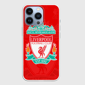 Чехол для iPhone 13 Pro с принтом Liverpool (2) в Тюмени,  |  | Тематика изображения на принте: champions | england | league | liverpool | англия | ливерпуль | лига | чемпионов