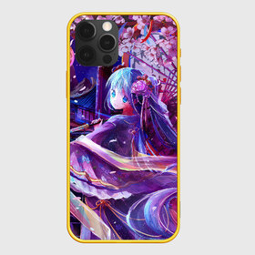 Чехол для iPhone 12 Pro Max с принтом Hatsune Miku в Тюмени, Силикон |  | anime | character | geisha | hatsune miku | japan | kimono | manga | style | аниме | вокалоид | девушки | манга | мульт | оружие | сёдзё | сериал | хатсуне мику